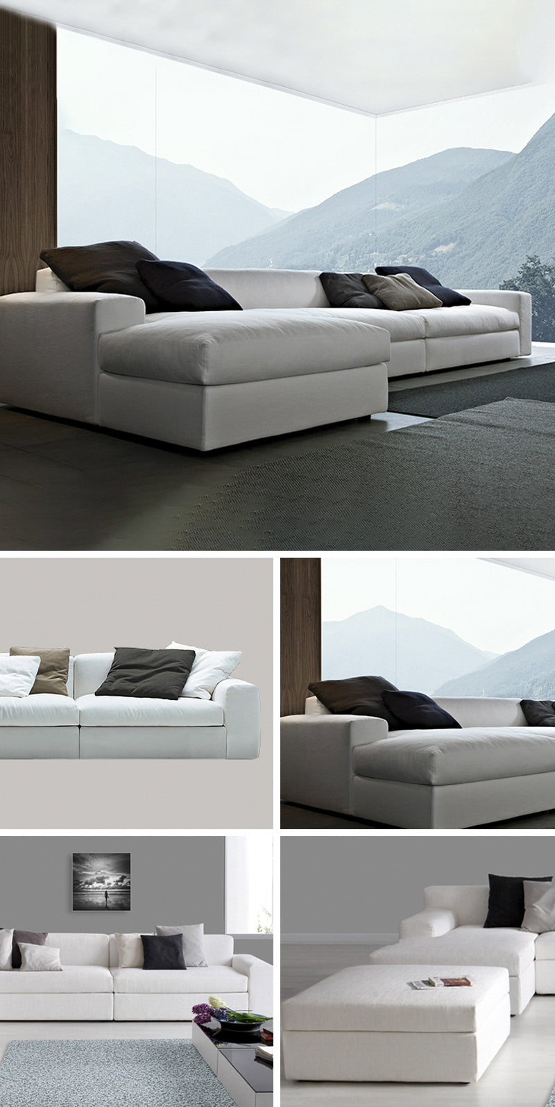 ソファ/ソファー カバーリングソファ コーナータイプ 280*160*72 ベルベット ホワイト ※安心1年間品質保証