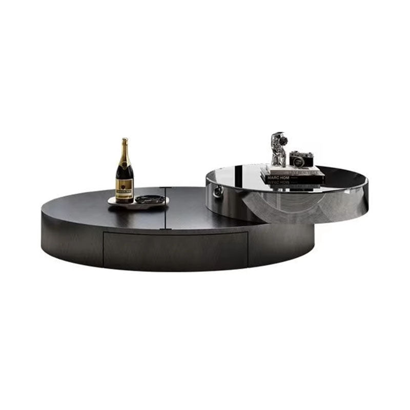 ACEX公式/ローテーブル ラウンドデザイン 回転式