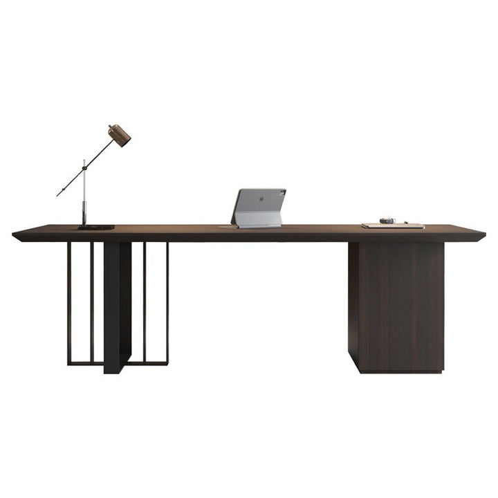 THE DESK/スタイリッシュ 配線収納付き