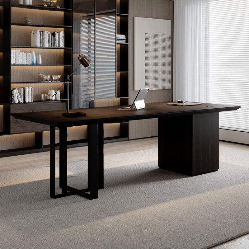 THE DESK/スタイリッシュ 配線収納付き