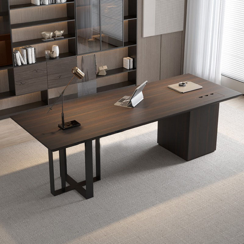 THE DESK/スタイリッシュ 配線収納付き