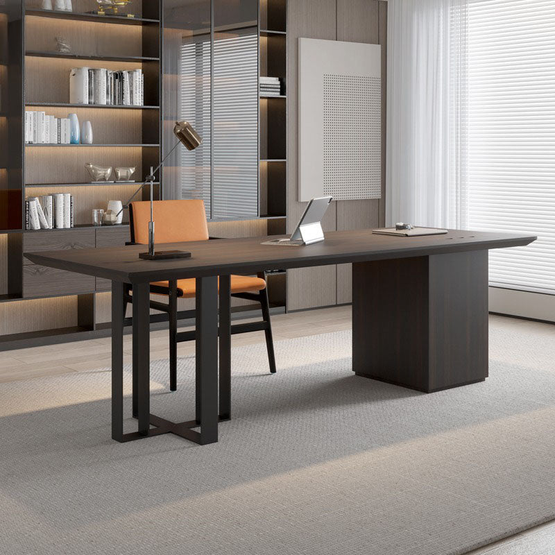 THE DESK/スタイリッシュ 配線収納付き