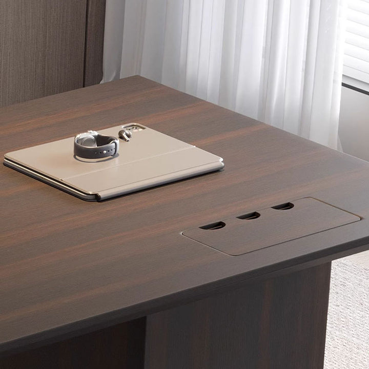 THE DESK/スタイリッシュ 配線収納付き