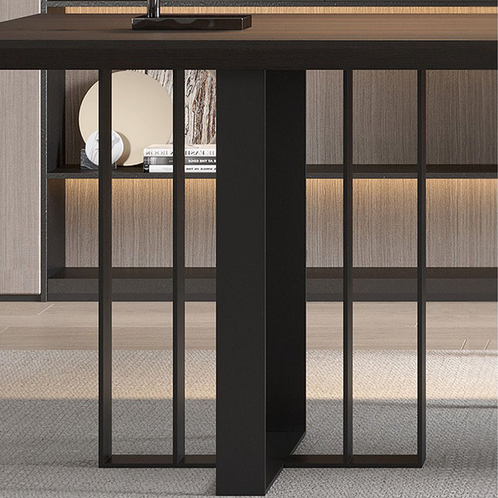 THE DESK/スタイリッシュ 配線収納付き