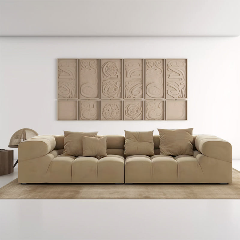 ソファ/ソファー キューブ ベルベット A【284*100*63】 安心1年間品質保証