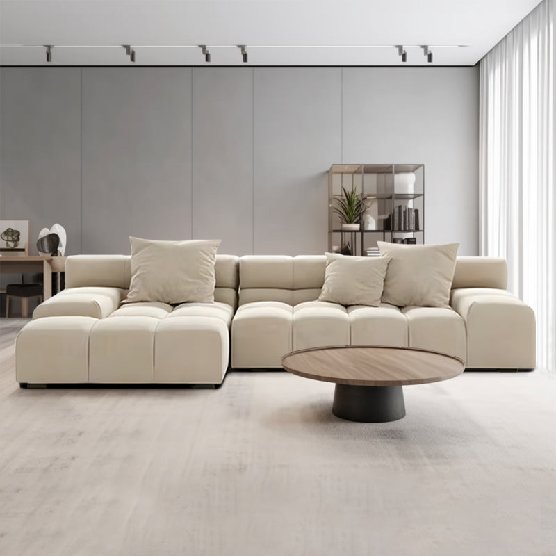 ソファ/ソファー キューブ ベルベット C【285*150*63】 安心1年間品質保証