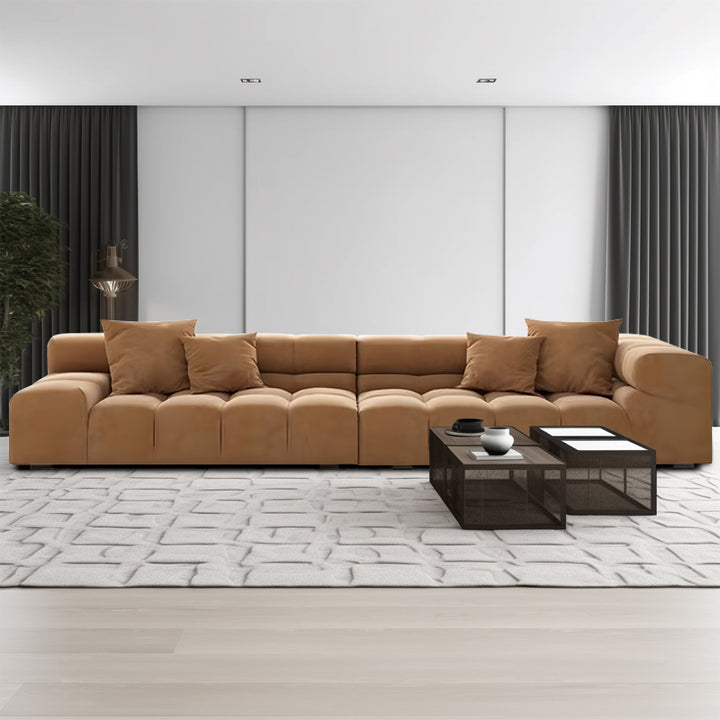 ソファ/ソファー キューブ ベルベット H【356*100*63】 安心1年間品質保証