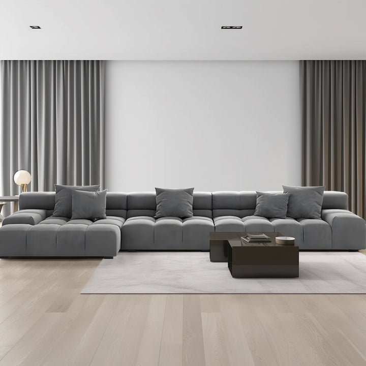 ソファ/ソファー キューブ ベルベット D【426*150*63】 安心1年間品質保証