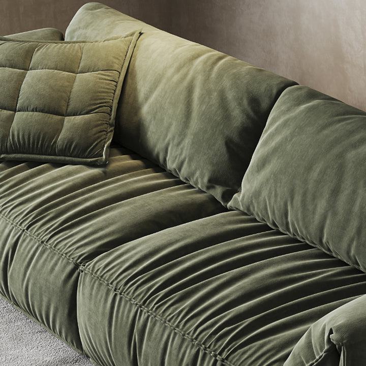 ソファ/ソファー シンプル ソファの座面の細部画像 安心1年間品質保証