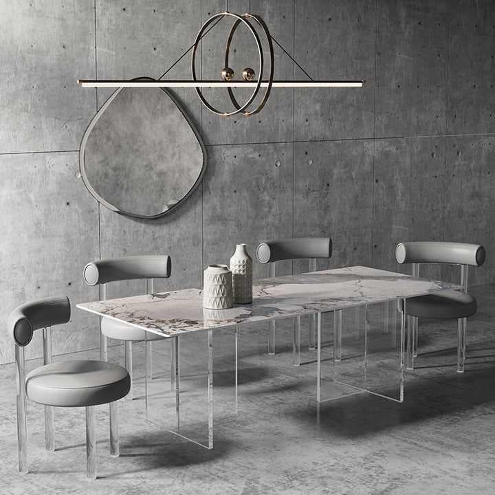 ダイニング/アクリル 天板色パンドラ 安心1年間品質保証