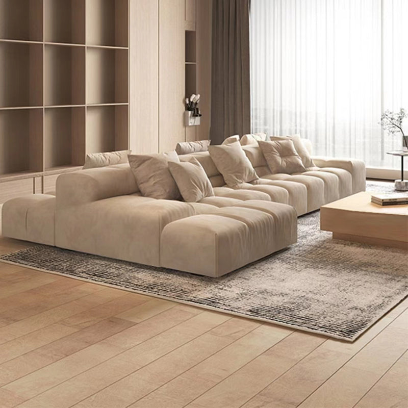 ソファ/ソファー キューブ ベルベット E【390*150*63】 安心1年間品質保証