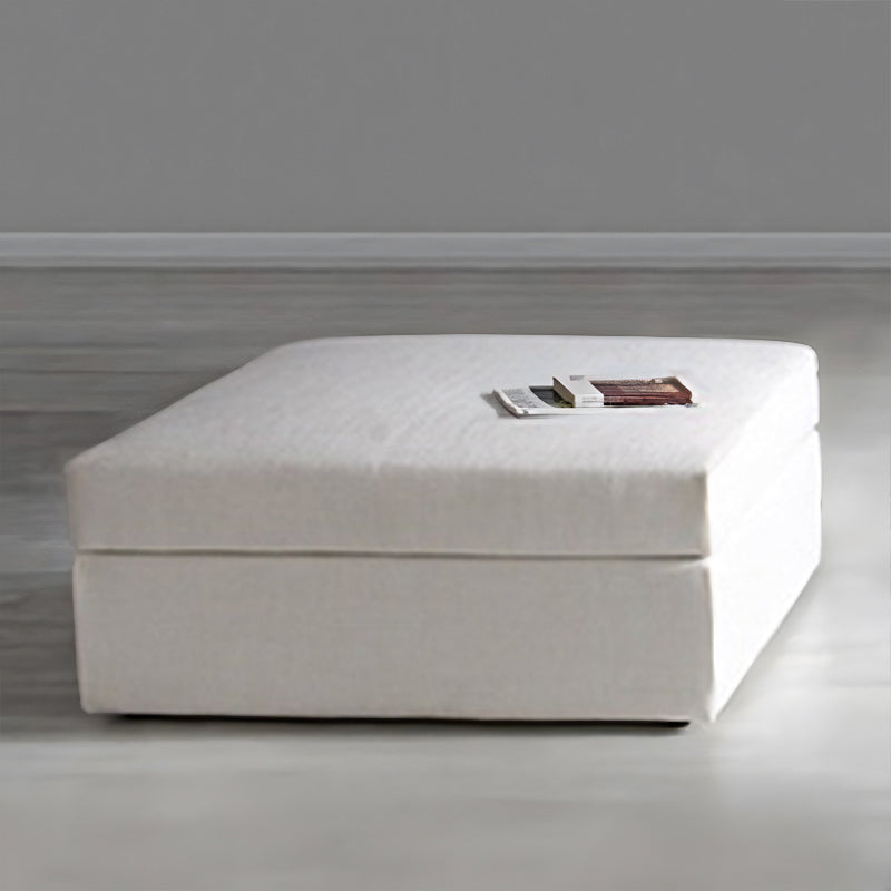 ソファ/ソファー カバーリングソファ ライトグレー ベルベット オットマン 90*75*41 安心1年間品質保証