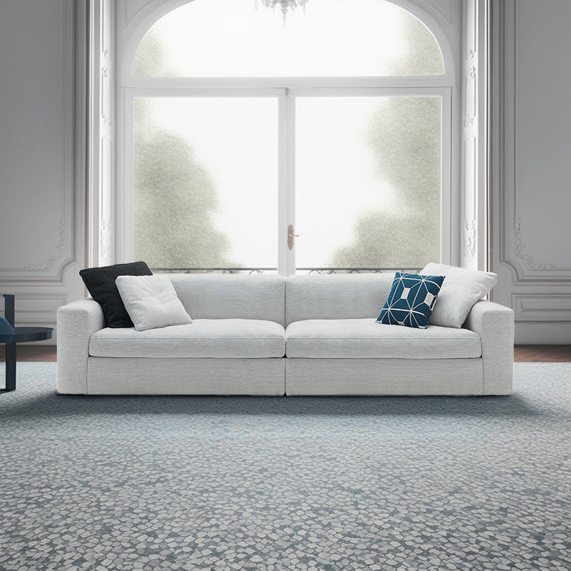 ソファ/ソファー カバーリングソファ ライトグレー ベルベット 安心1年間品質保証