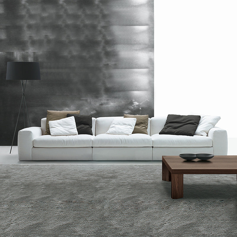 ソファ/ソファー カバーリングソファ ホワイト ベルベット 四人掛け 280*90*72 安心1年間品質保証