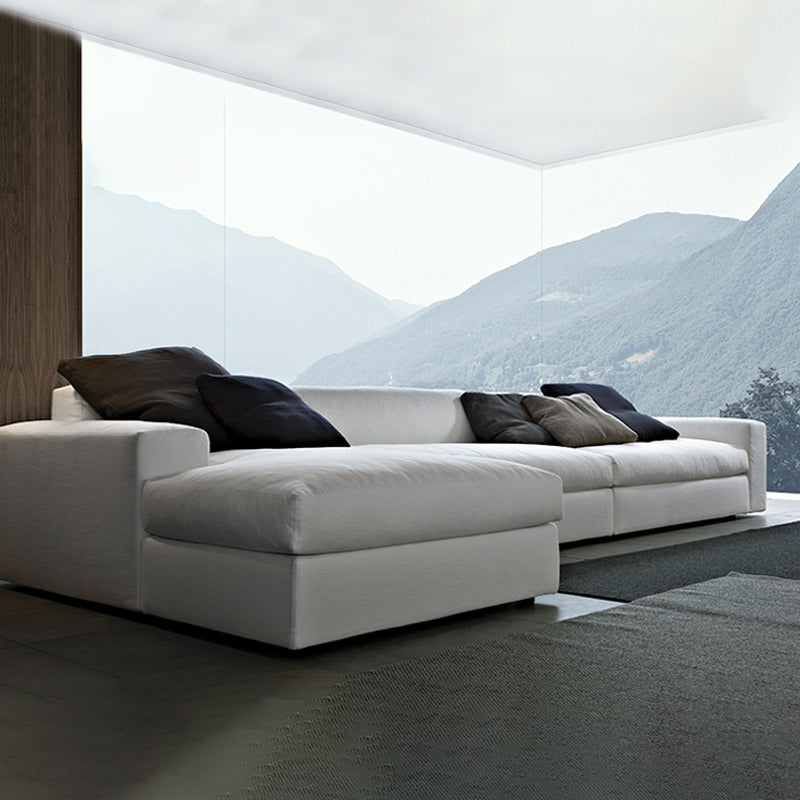 ソファ/ソファー カバーリングソファ ライトグレー ベルベット コーナータイプ 280*160*72 安心1年間品質保証