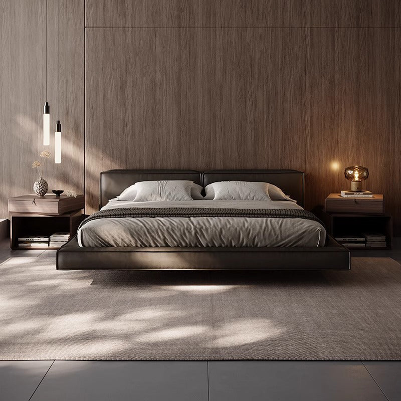 THE BED/浮遊デザイン LED照明付き