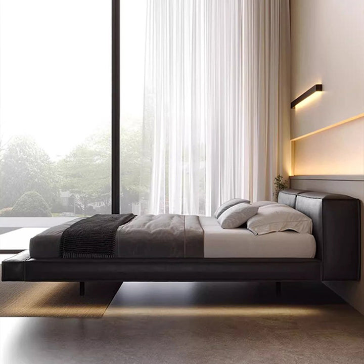 THE BED/浮遊デザイン LED照明付き