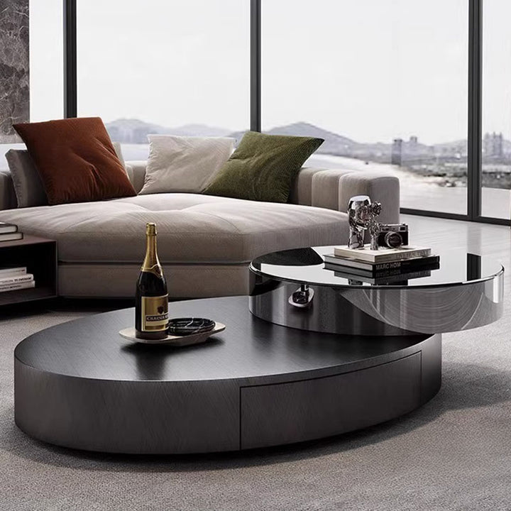THE CENTER TABLE /ラウンドデザイン 回転式