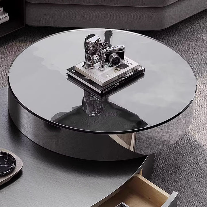 THE CENTER TABLE /ラウンドデザイン 回転式