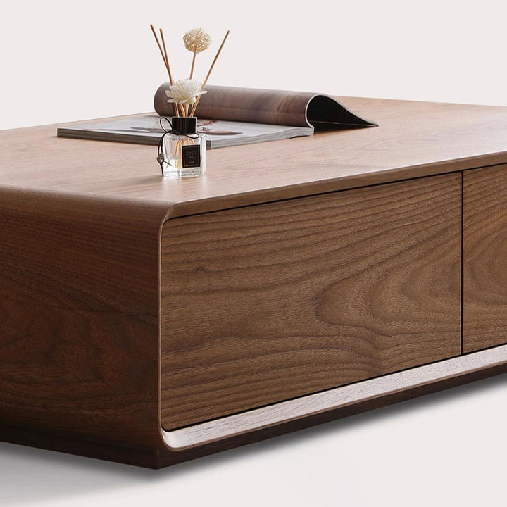 THE CENTER TABLE /ミニマルデザイン ウォールナット調