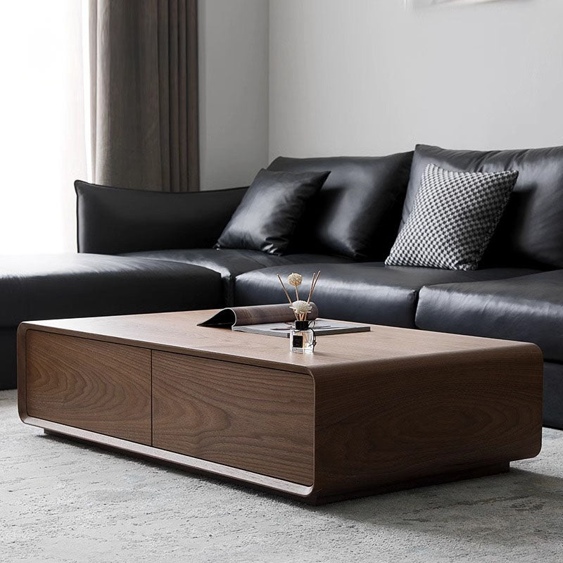 THE CENTER TABLE /ミニマルデザイン ウォールナット調
