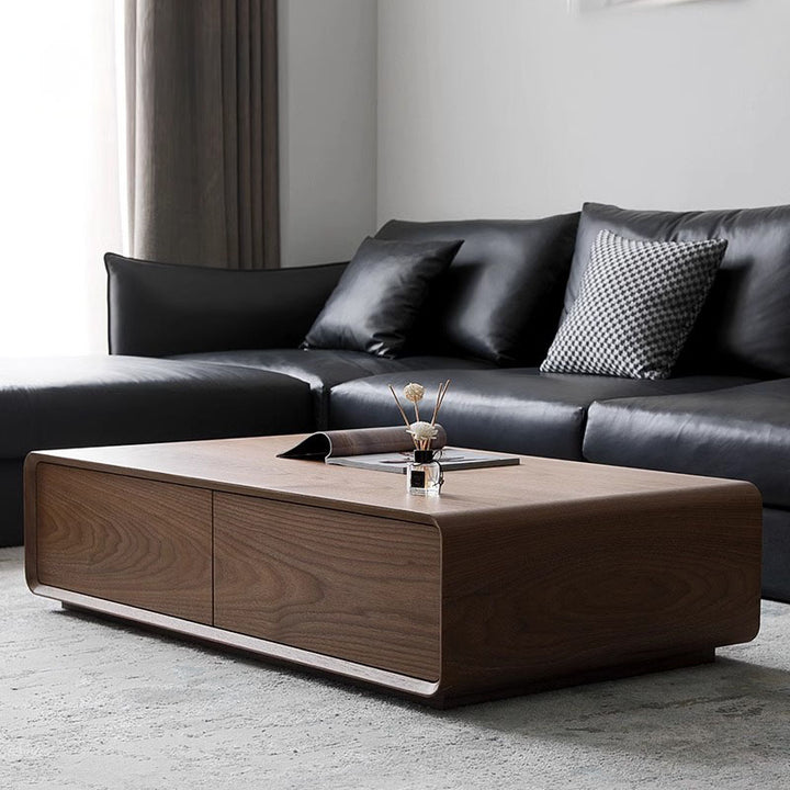 THE CENTER TABLE /ミニマルデザイン ウォールナット調