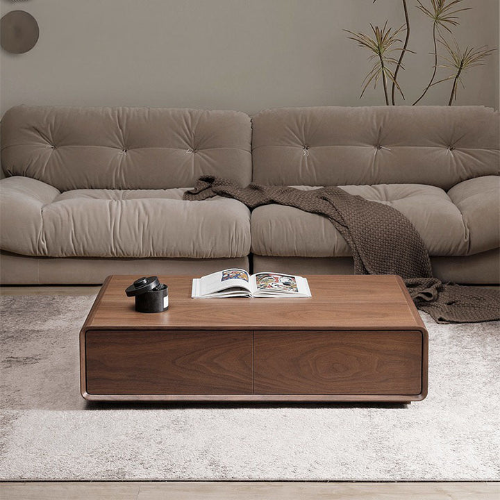 THE CENTER TABLE /ミニマルデザイン ウォールナット調