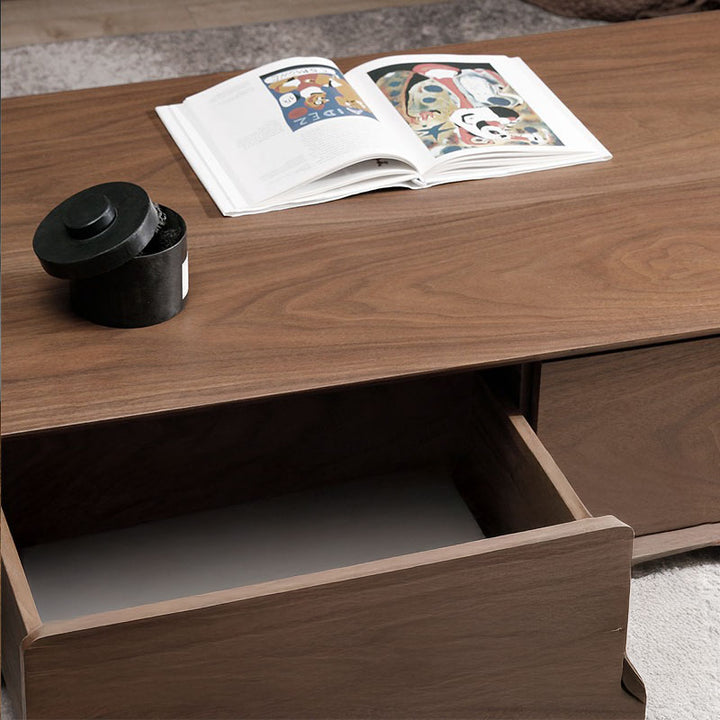 THE CENTER TABLE /ミニマルデザイン ウォールナット調