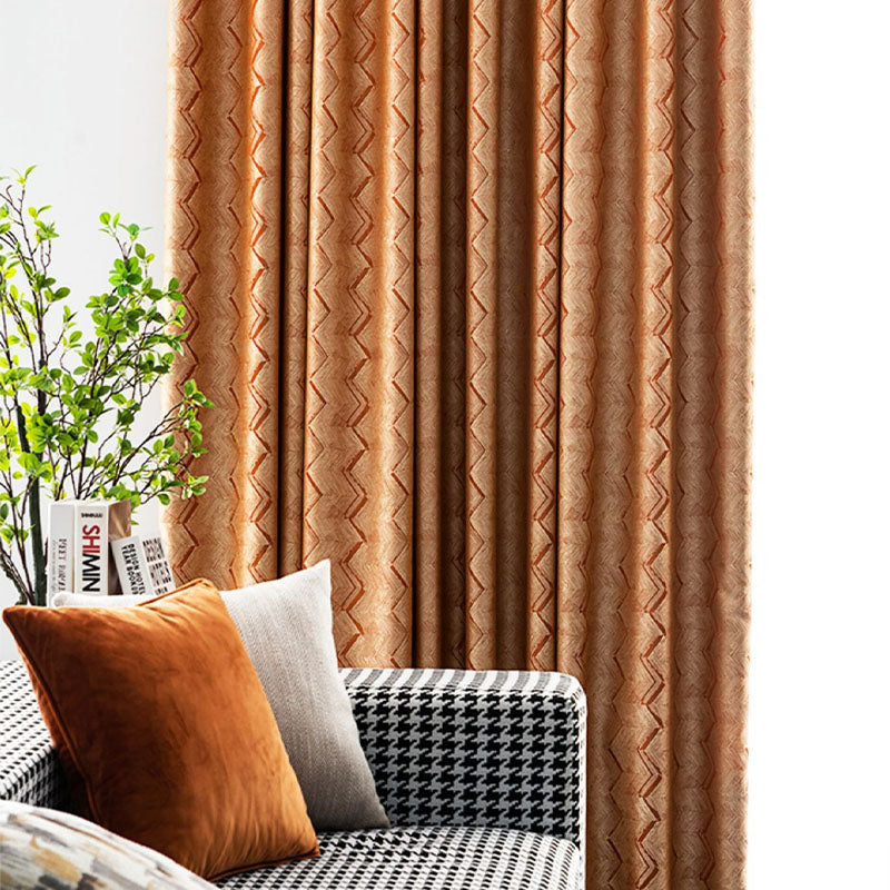 ACEX公式/カーテン 幾何学模様 エレガント