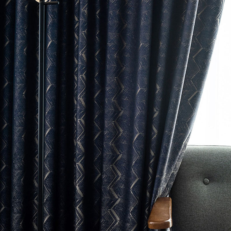 ACEX公式/カーテン 幾何学模様 エレガント