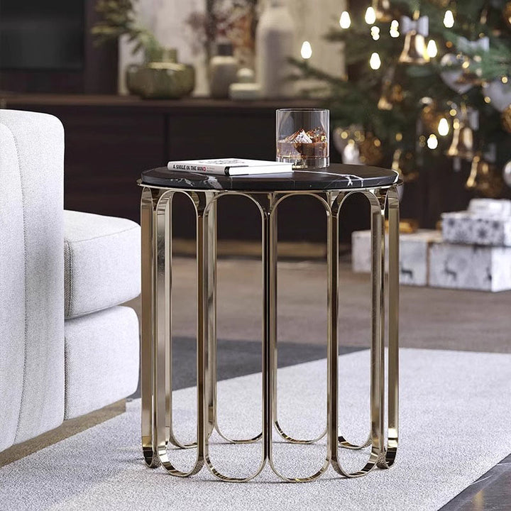 THE SIDE TABLE  /ラグジュアリー感 大理石