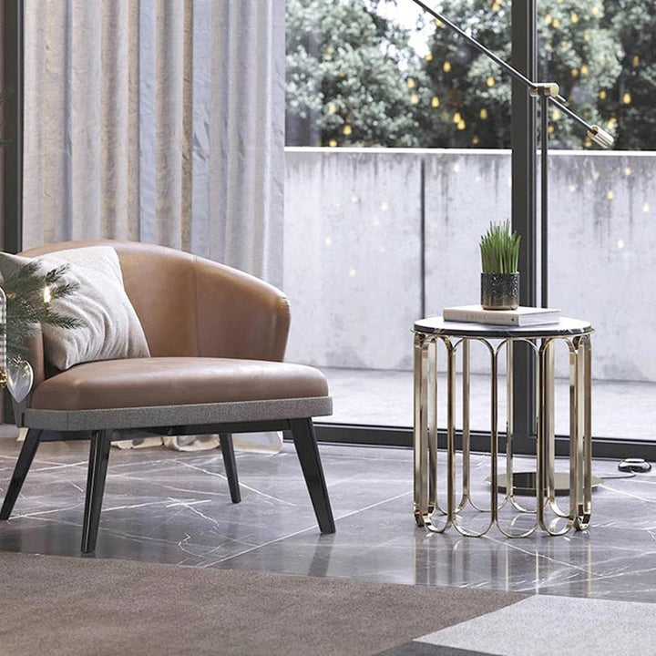 THE SIDE TABLE  /ラグジュアリー感 大理石