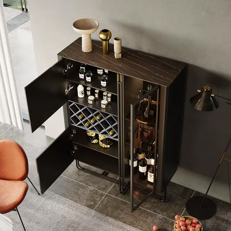 唐木 紫檀色　ワインキャビネット バーカウンター 中国 バーキャビネット ヴィンテージ ワイン キャビネット バー カウンター 1950s 骨董 古道具