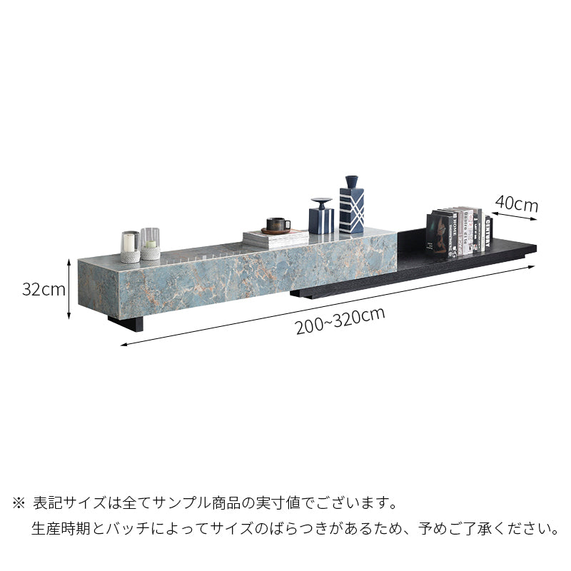 テレビボード/西海岸風 商品のサイズ画像 ※安心1年間品質保証
