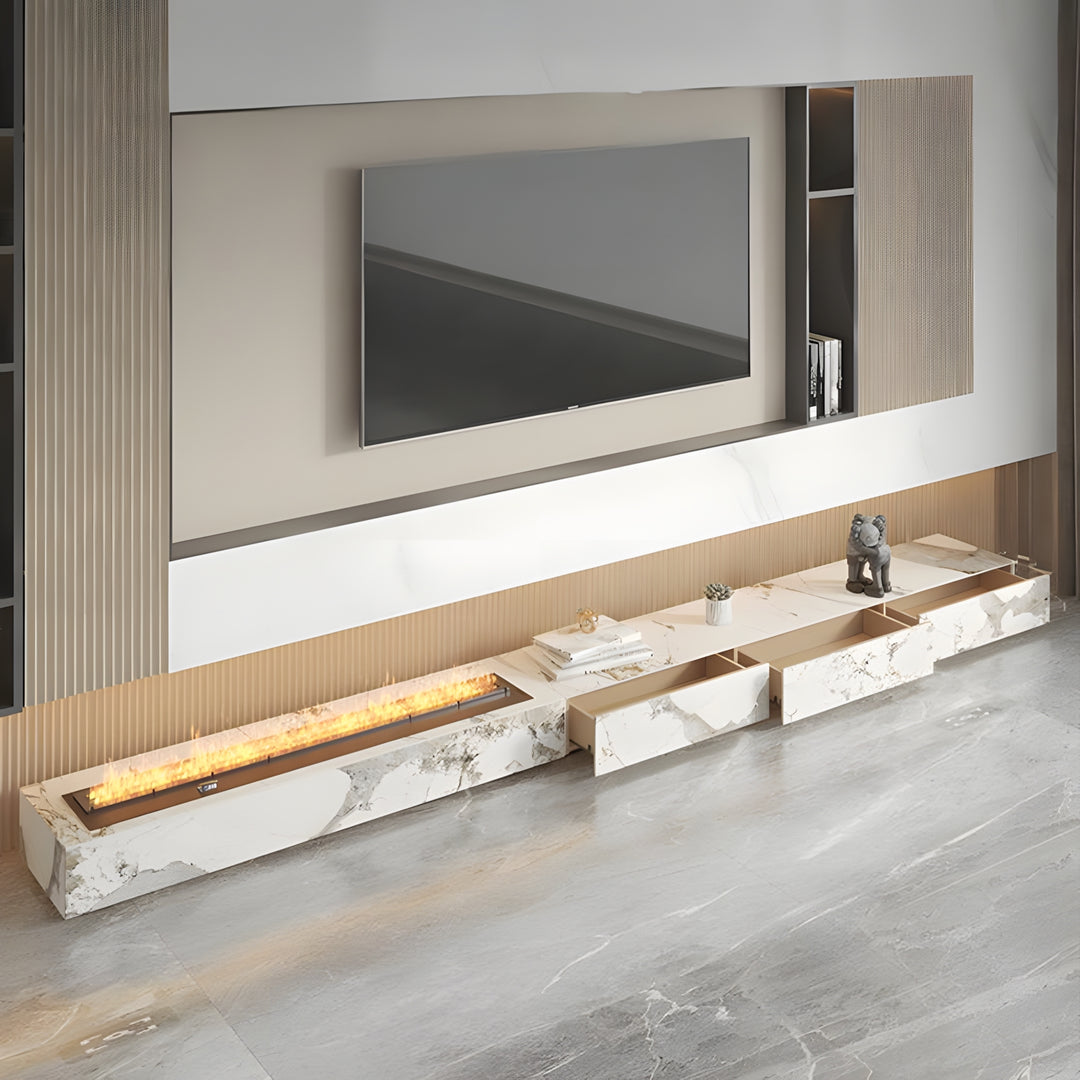 THE TV BOARD/ミスト暖炉風 ラグジュアリー