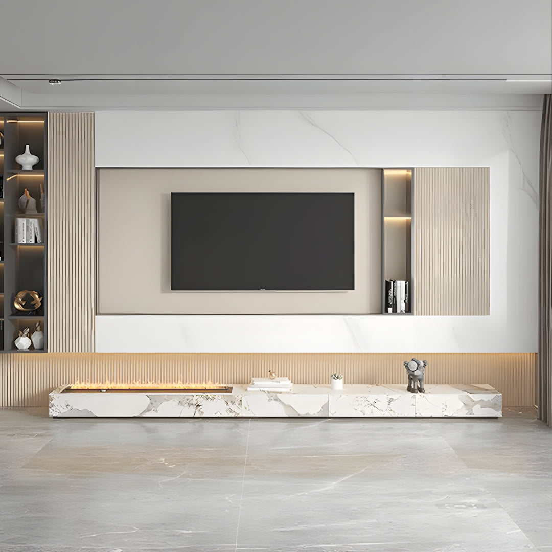 THE TV BOARD/ミスト暖炉風 ラグジュアリー