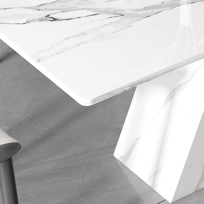 ダイニング/ミニマルなデザイン セラミック天板テーブルの細部画像 安心1年間品質保証