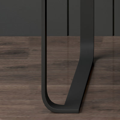 ナイトテーブル/ベッドサイドテーブル オシャレ ワークデスクの脚の細部画像 安心1年間品質保証