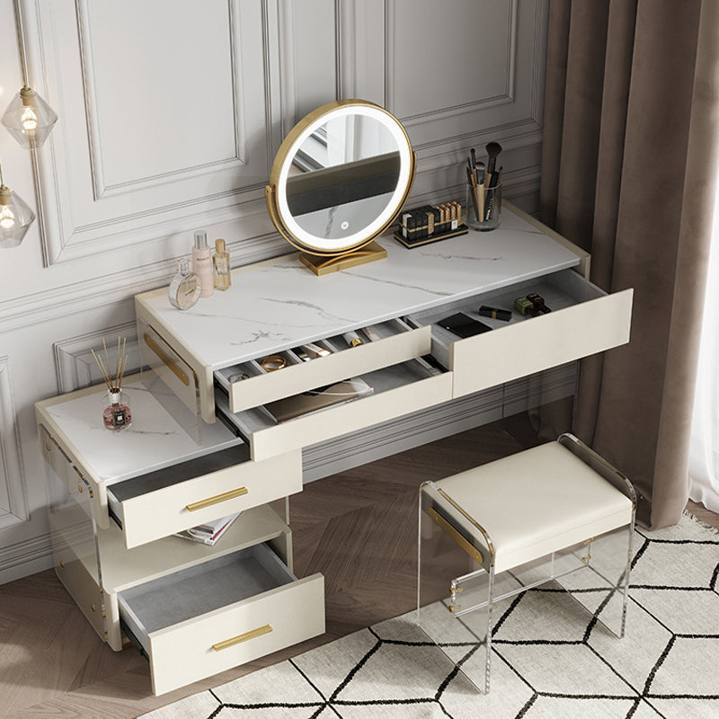 ドレッサー鏡台大型 エレガント三面鏡ドレッサー＆スツール（ドレッサー/鏡台）｜通販の