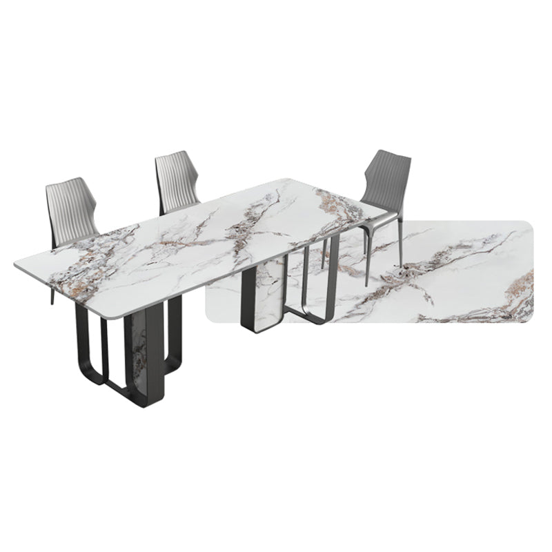 ACEX公式/ダイニングテーブル おしゃれ 大理石 アイアンフレーム